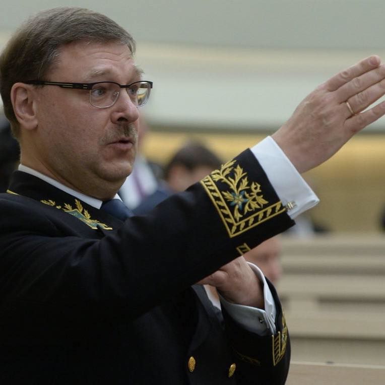 Глава комитета Совета Федерации по международным делам Константин Косачев.