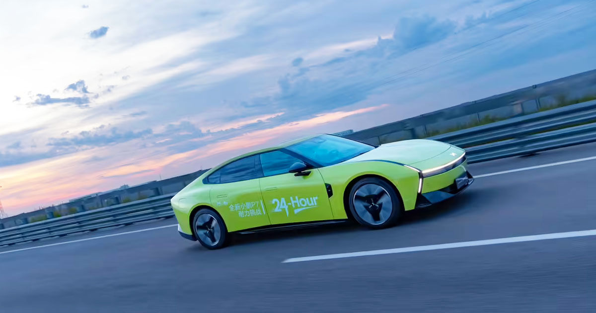 Automobilul electric XPeng P7 a doborât recordul de anduranță prin parcurgerea a circa 4.000 km în 24 de ore.