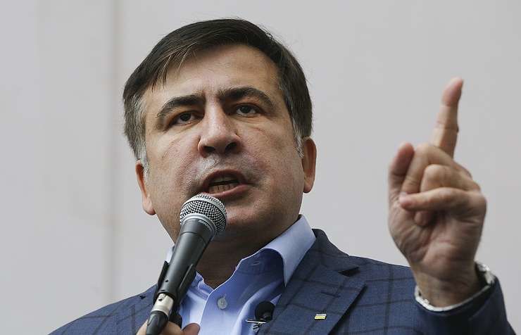 Бывший грузинский президент Михаил Саакашвили.