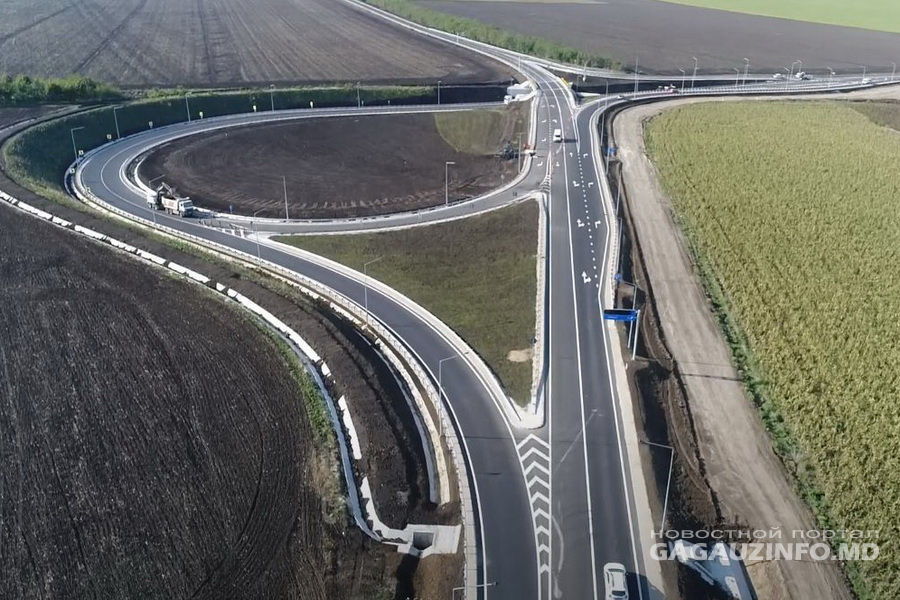 В Комрате завершили строительство объездной дороги. Фото: gagauzinfo.md