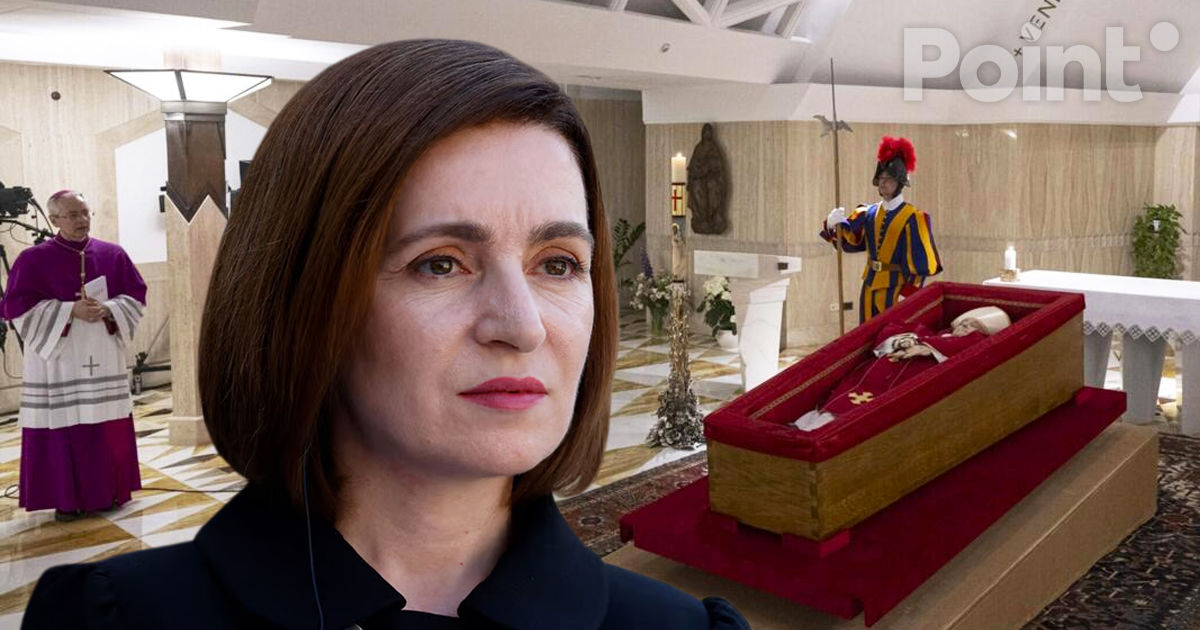 Maia Sandu va participa la funeraliile Papei Francisc.