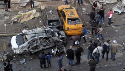 37 de oameni au fost ucişi, iar câteva zeci au fost răniți, în urma unei serii de atentate cu bombă în capitala Irakului. Foto: publika.md