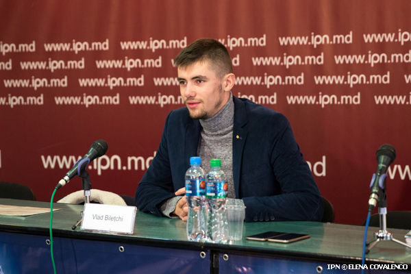 Bileţchi: Vor să nu mai putem colecta semnături pentru unire. Foto: ipn.md