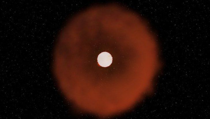 Imagini uimitoare: Astronomii au filmat o stea care a explodat. Foto: realitatea.net