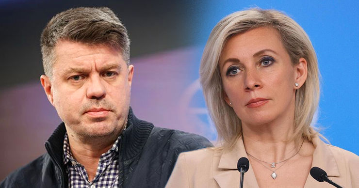Мария Захарова ответила на заявление министра иностранных дел Эстонии Урмаса Рейнсалу. Коллаж Point.md.