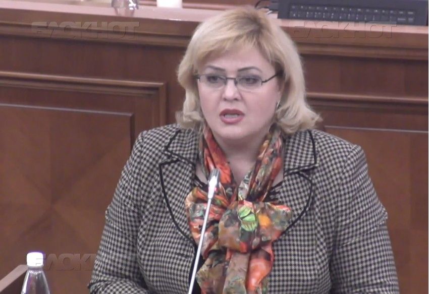 Заместитель министра здравоохранения Алена Сербуленко.