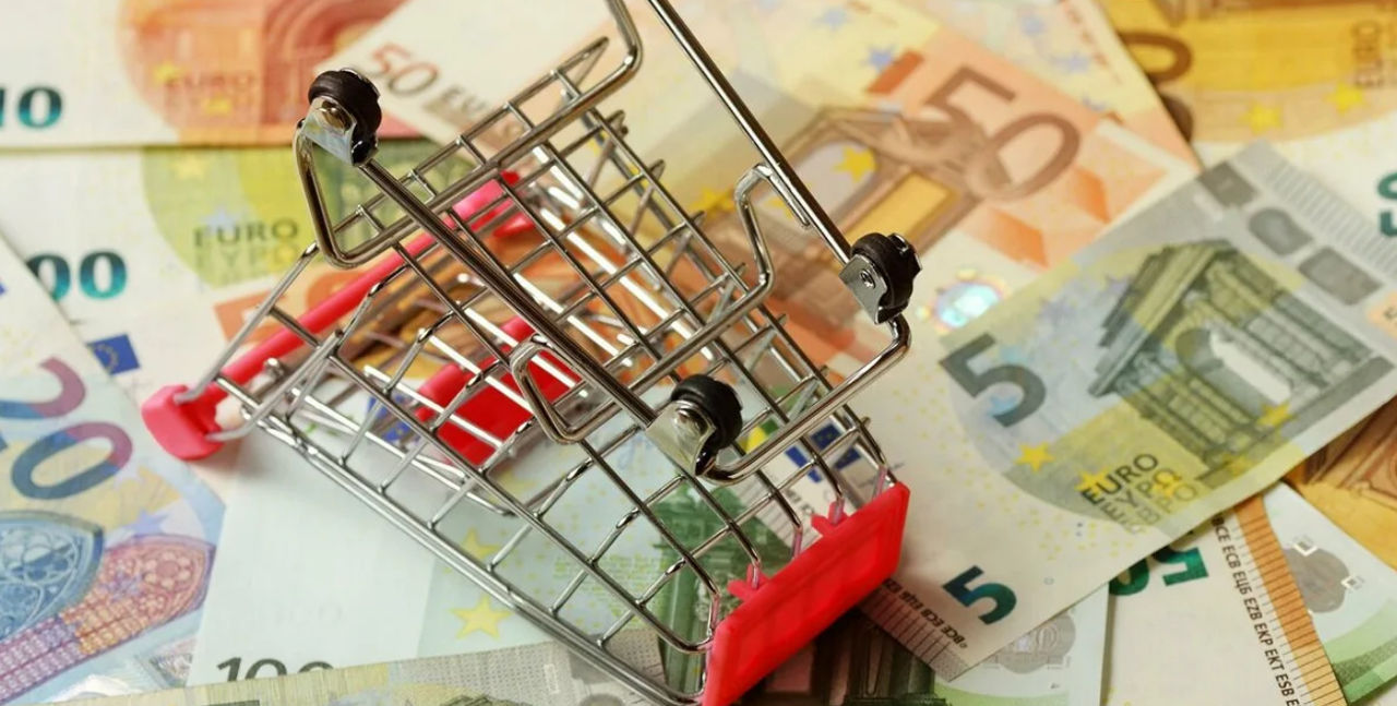 Инфляция в еврозоне сократилась до двухлетнего минимума.