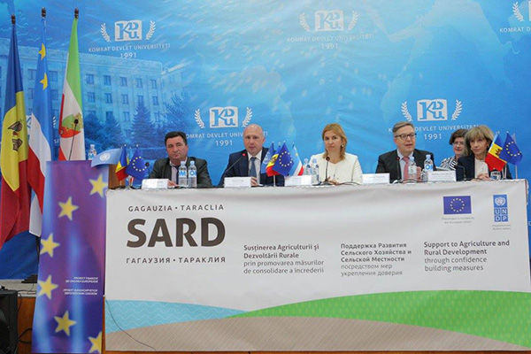 UE a lansat în UTA Găgăuzia un proiect de susţinere a agriculturii.