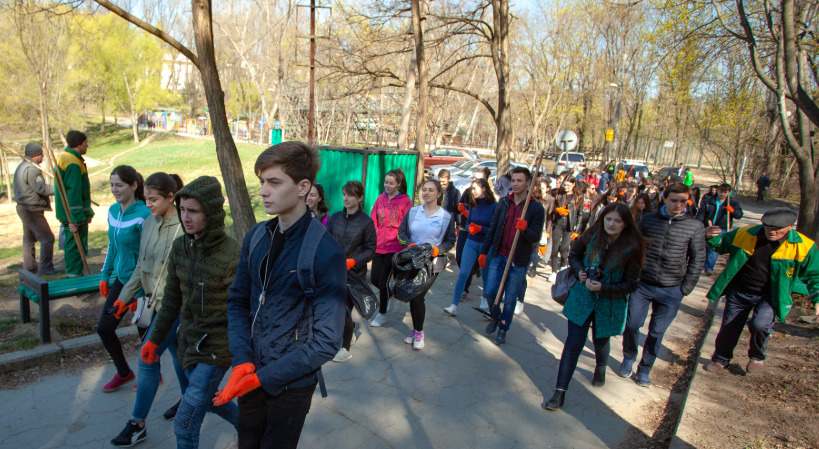 В субботу в столице пройдет акция по уборке парков.