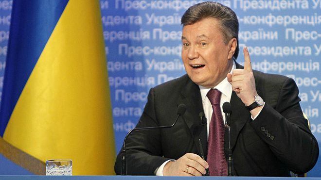В результате событий на Майдане зимой 2014 года Виктор Янукович бежал в Россию.