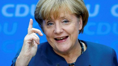 Cancelarul german, Angela Merkel, l-a felicitat telefonic pe preşedintele ales al României, Klaus Iohannis