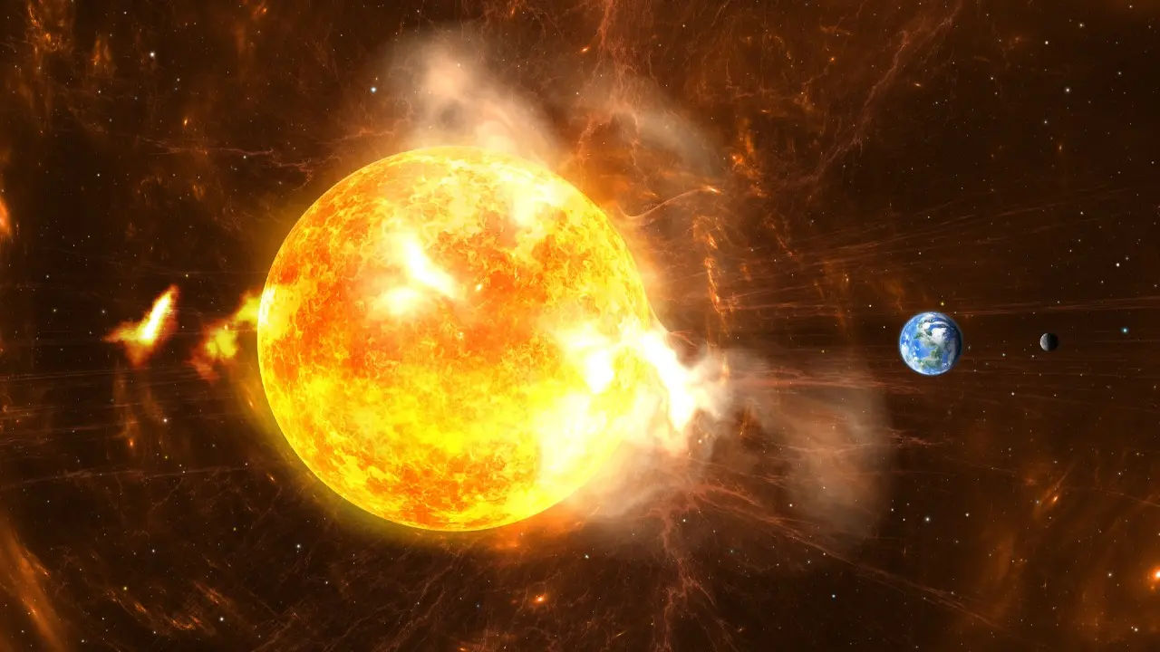 Pe Soare a avut loc cea mai puternică erupție solară de la începutul anului: Se așteaptă o furtună geomagnetică.
