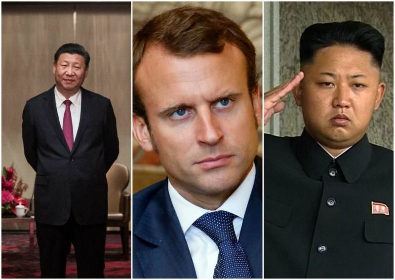 China îl atrage discret pe Macron în criza nord-coreeană