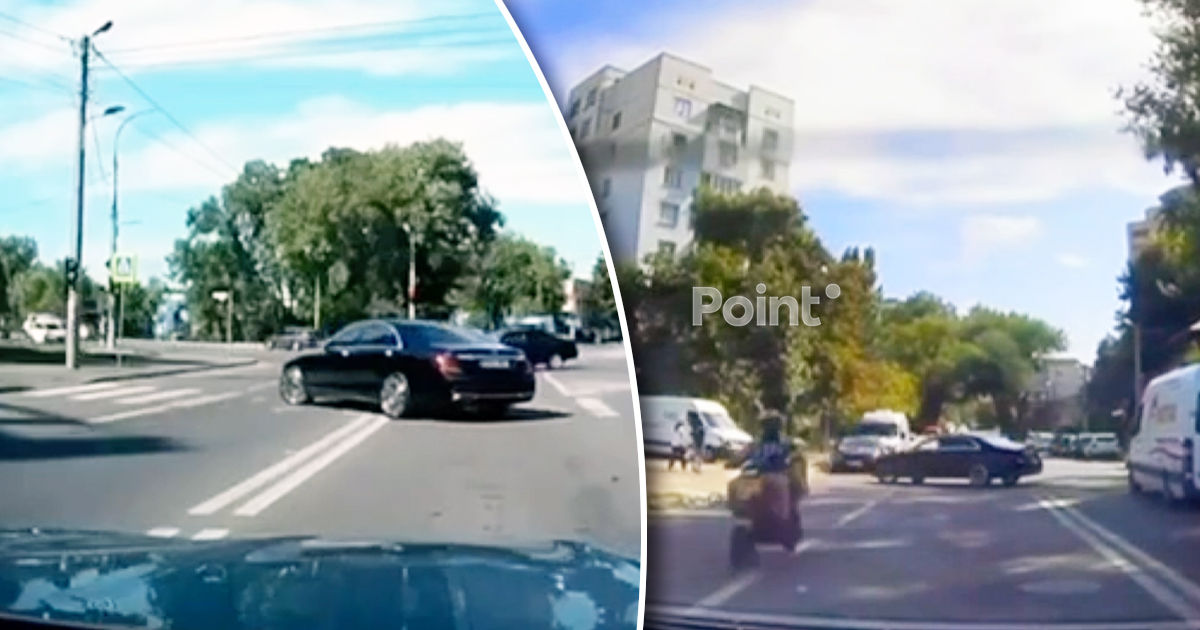 Водителя Mercedes оштрафовали после появления видео с нарушениями ПДД.