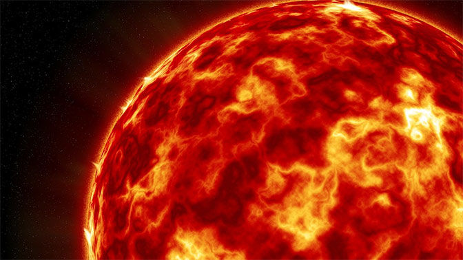 На Землю движется «разрушительная солнечная буря».