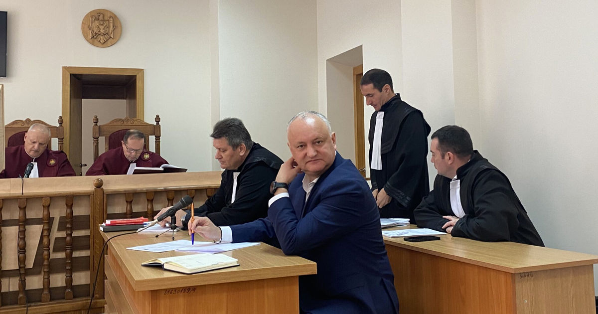 O nouă ședință în dosarul „Kuliok”: Avocații lui Igor Dodon cer recuzarea judecătorilor.