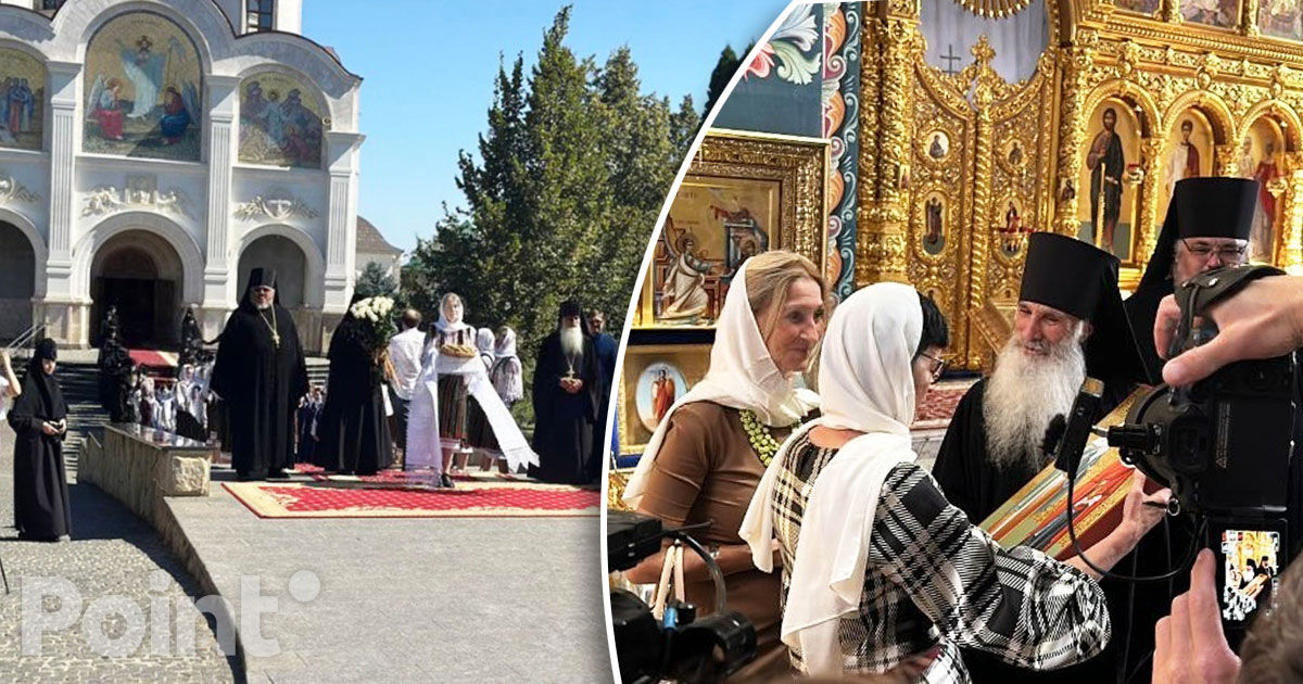 Еврокомиссар Марта Кос посетила монастырь Марты и Марии в Хаджимусе.