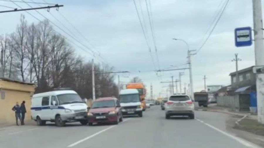 Приднестровские правоохранители попали в ДТП на служебном автомобиле.