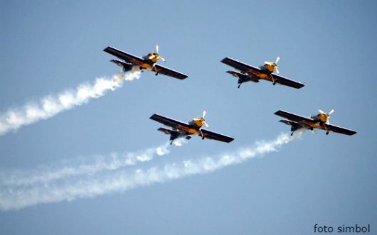 Show de excepţie la Aeroportul Internaţional Chişinău. Foto: simbol