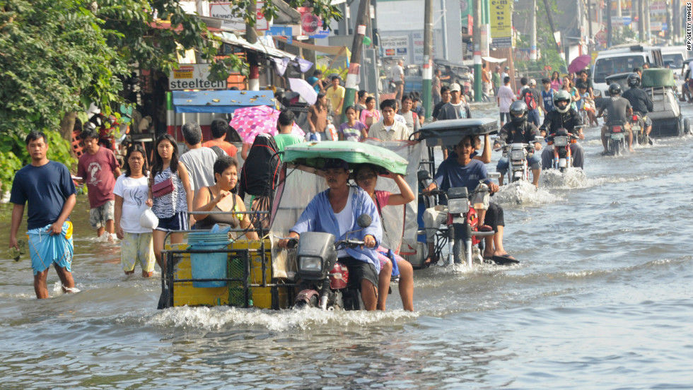 Filipine: Inundaţiile şi alunecările de teren înghit localităţi întregi.