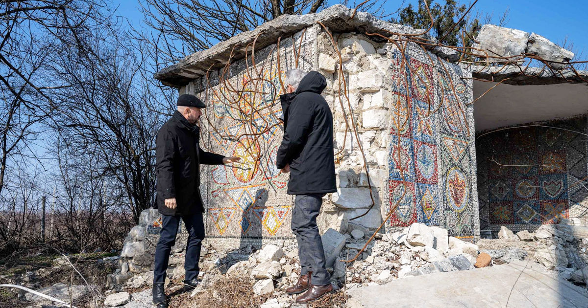 Stația cu mozaic din Stăuceni va fi transformată într-un centru de informare turistică.