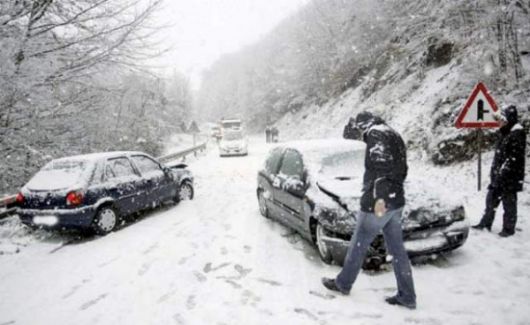 Autorităţile din Bulgaria au impus restricţii de circulaţie din cauza ninsorilor care au căzut în această perioadă.