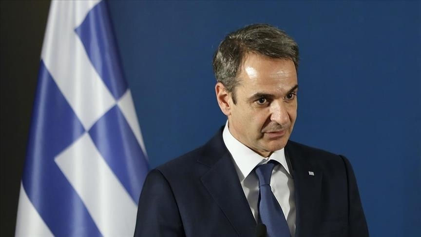 Prim-ministrul Greciei, Kyriakos Mitsotakis.