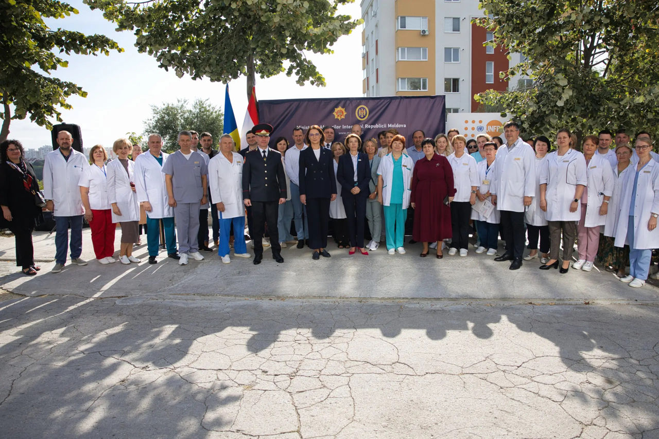 Spitalul Ministerului Afacerilor Interne are propria stație de oxigen.