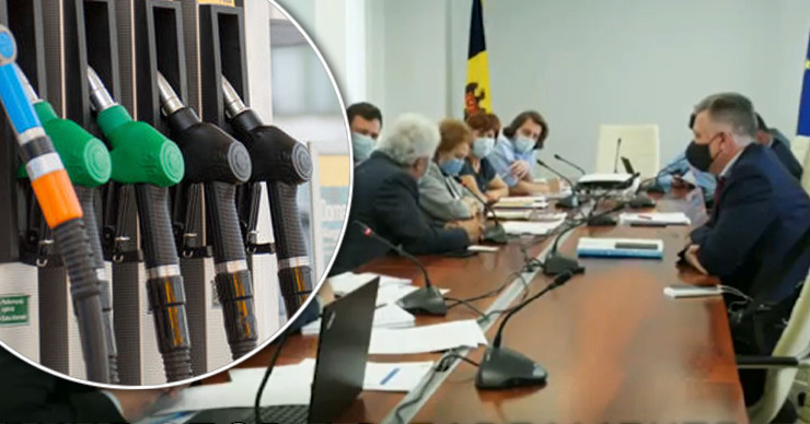 Расчет цен на бензин на основе котировок Platts вызвал разногласия депутатов. Коллаж Point.md.