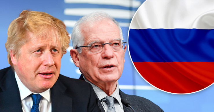 Великобритания и Евросоюз введут санкции против Путина и Лаврова.