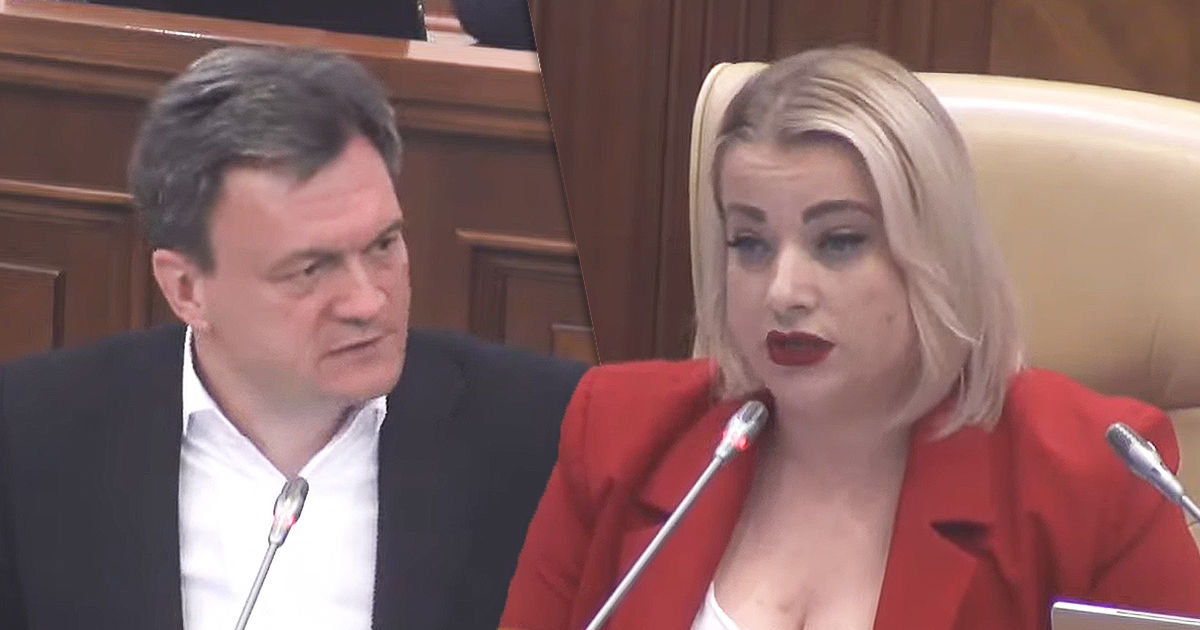 Караман - Речану: "Вам не стыдно повышать зарплаты министрам до 50 000?" Коллаж: Point.md