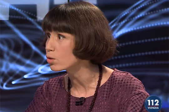 Депутат украинского парламента Татьяна Черновол, которая входит в коллегию МВД Украины и является советником главы украинского МВД.