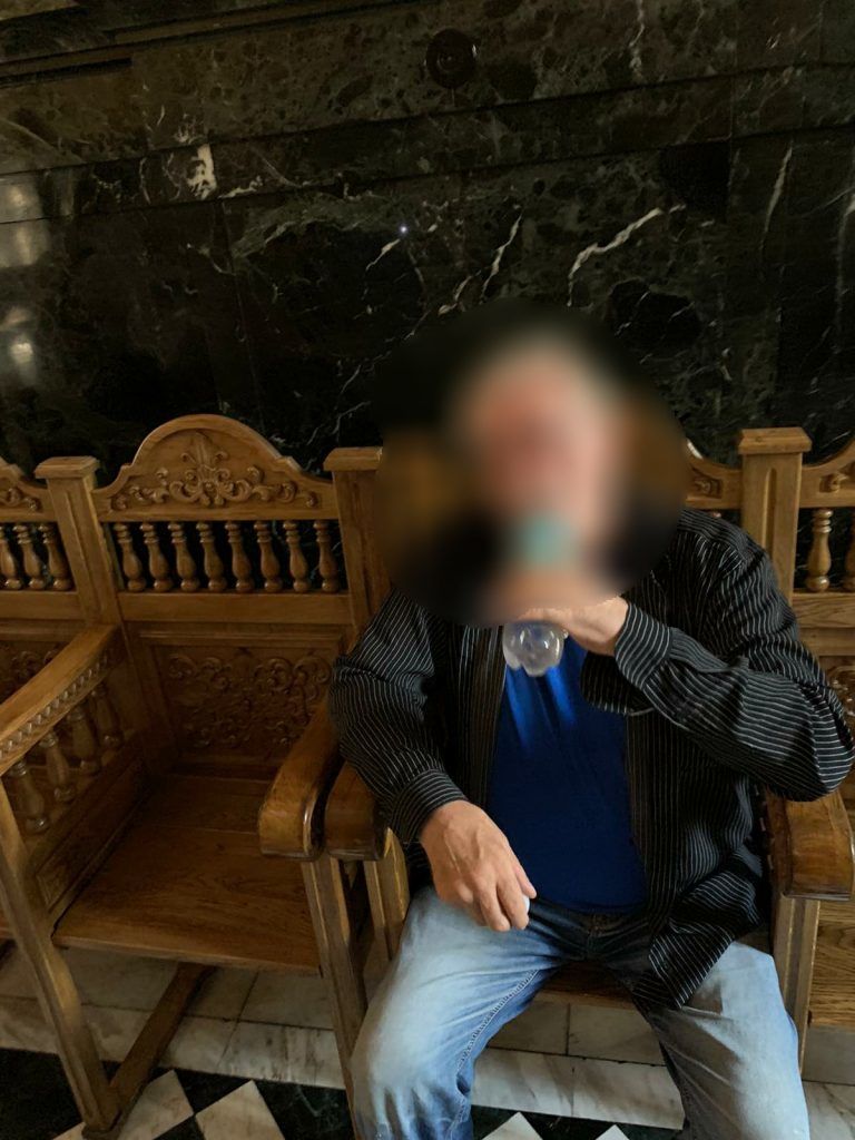 Задержан мужчина, угрожавший взорвать гранату в сквере Кафедрального собора.