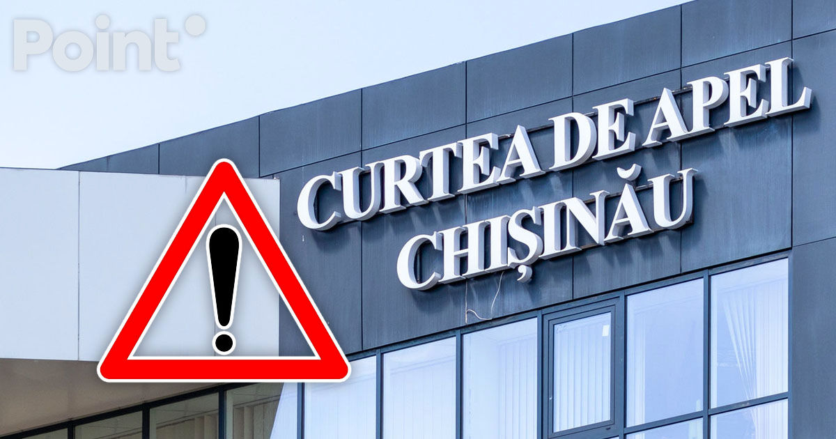 O persoană necunoscută a alertat despre prezența unui obiect explozibil în clădirea Curții de Apel.