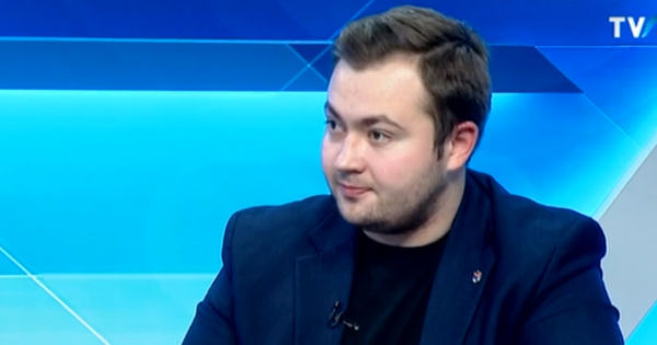 Депутат парламента Молдовы от PAS Адриан Бэлуцел.