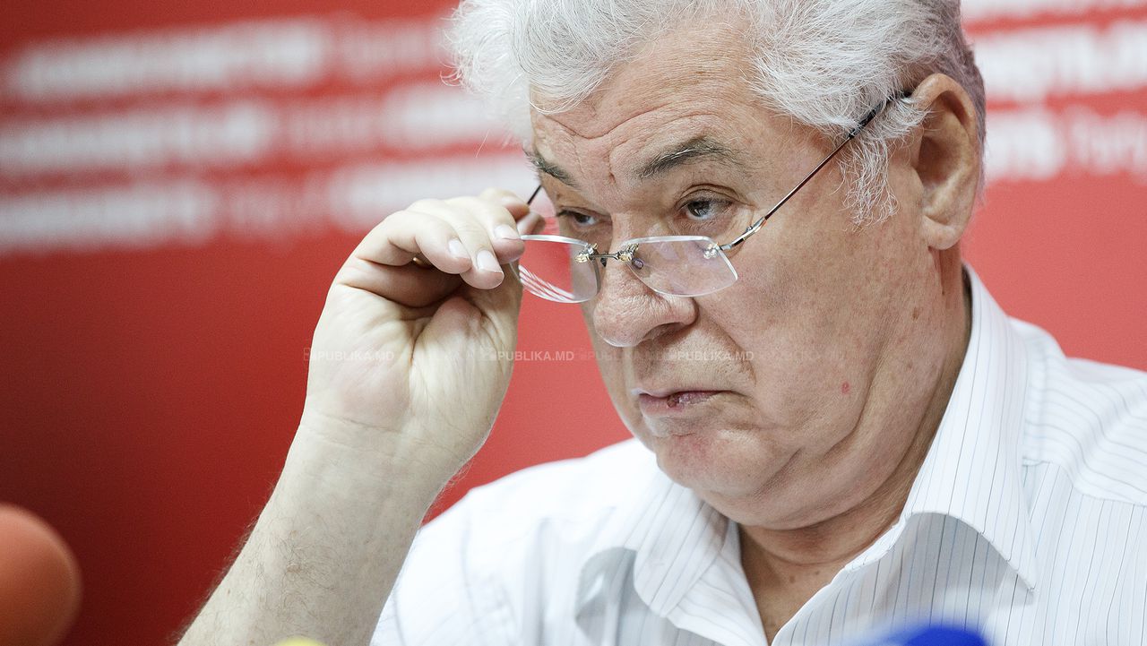 Voronin comentează evenimentele de la 7 aprilie 2009. Foto:publika.md