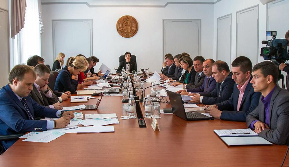 Заседание правительства Приднестровья.