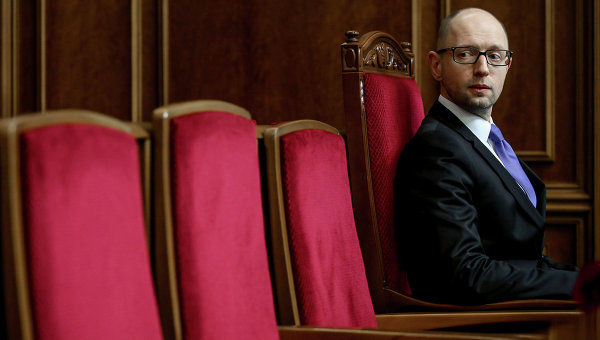 Премьер Украины Арсений Яценюк.