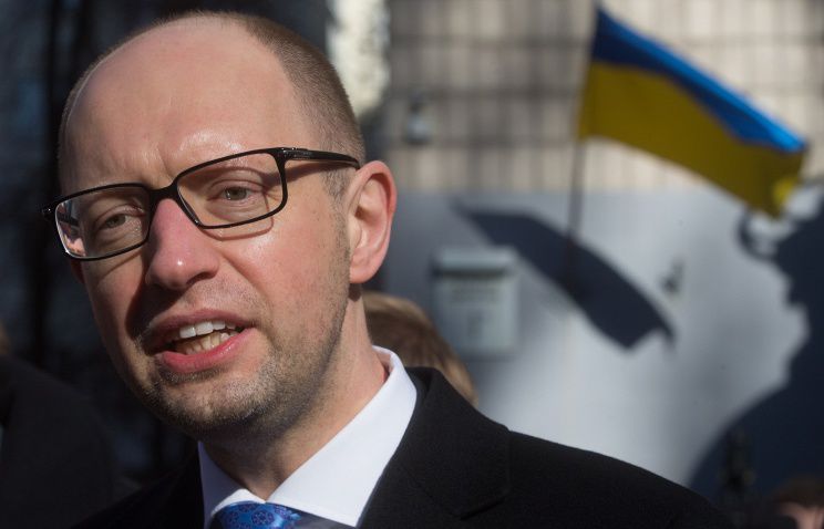 Премьер-министр Украины Арсений Яценюк.