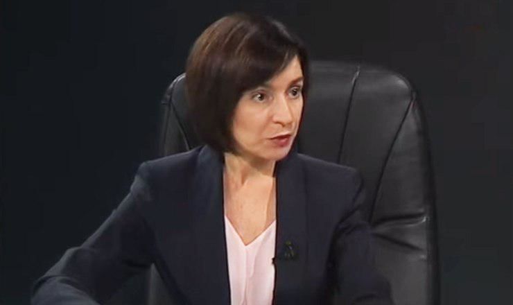 Премьер-министр Республики Молдова Майя Санду. 