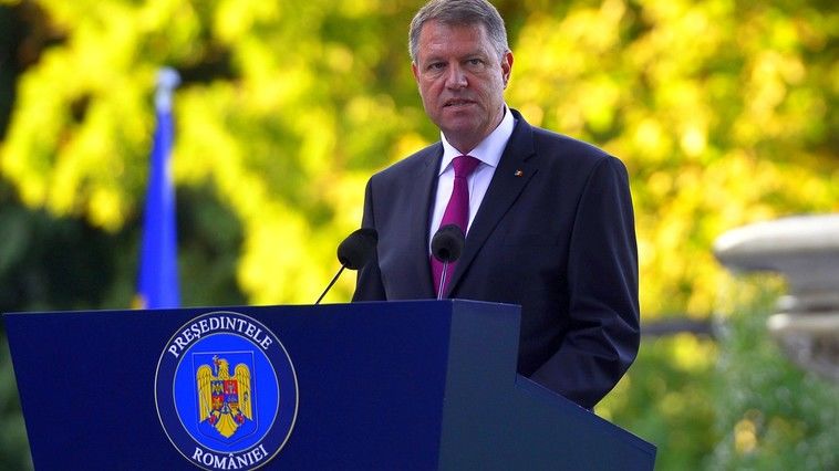 Президент Румынии Клаус Йоханнис.