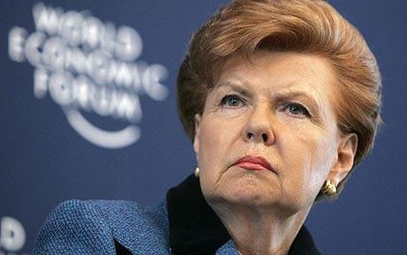 Vaira Vike Freiberga a condus Letonia între 1999-2007. Foto: telegraph.co.uk