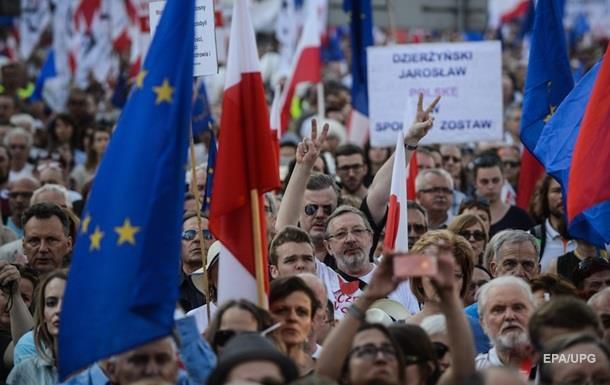 Демонстрации в очередную годовщину очередных выборов состоялись и во многих других крупных городах Польши.