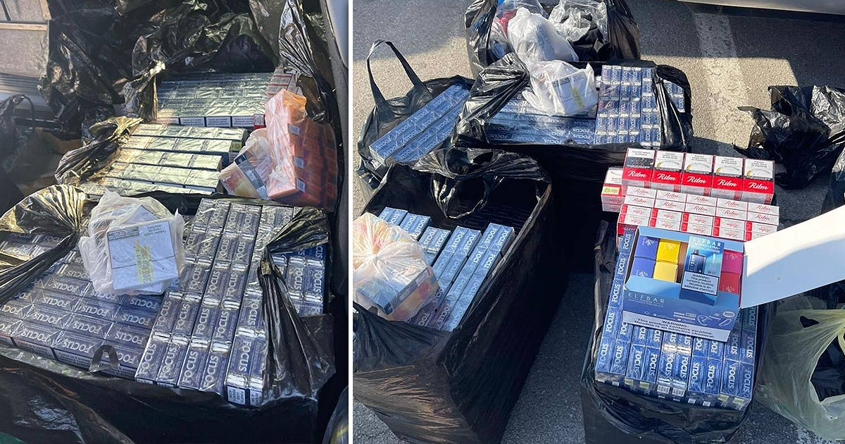 Таможенники изъяли коммерческую партию незадекларированных сигарет и других товаров. Коллаж: Point.md