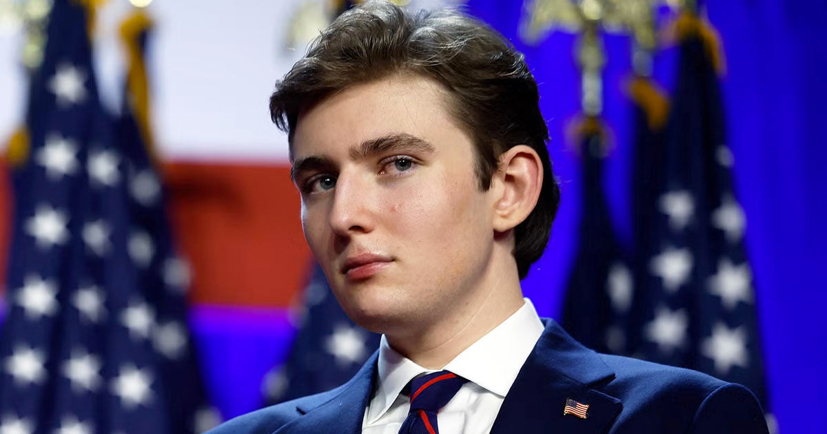 Бэррон Трамп стал свидетелем избиения девушки, с которой общался по видеосвязи.