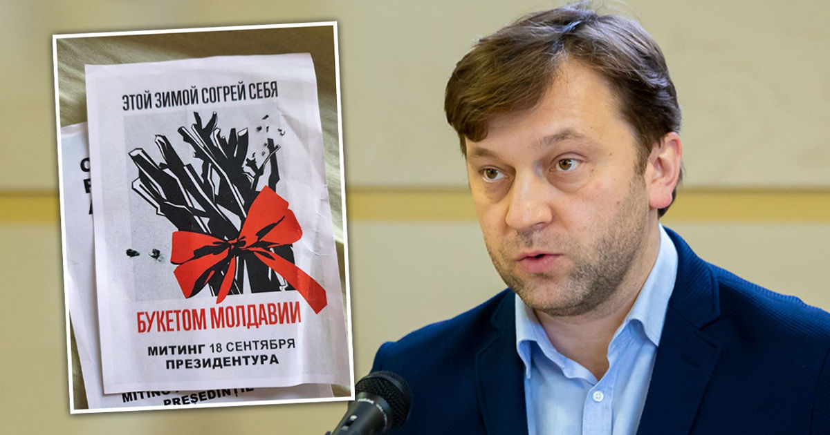 Алайба осудил листовки, посредством которых граждан зовут на протест. Коллаж: Point.md