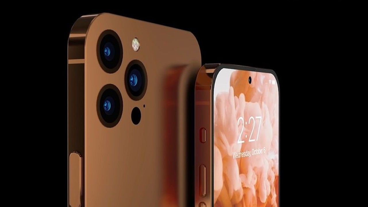 Визуализация iPhone 14 Pro создана на основе инсайдерской информации. 