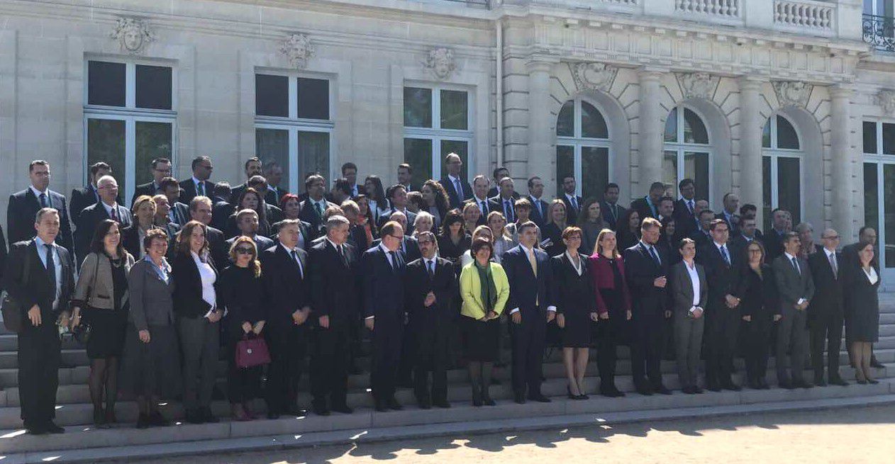 Beneficiul participării R. Moldova la conferința OCDE din Franța. Foto: mec.gov.md