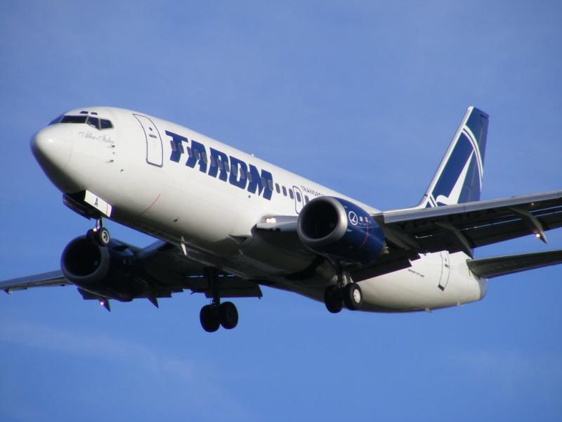 Un avion Tarom a aterizat de urgență, din cauza unei probleme tehnice la un motor. 