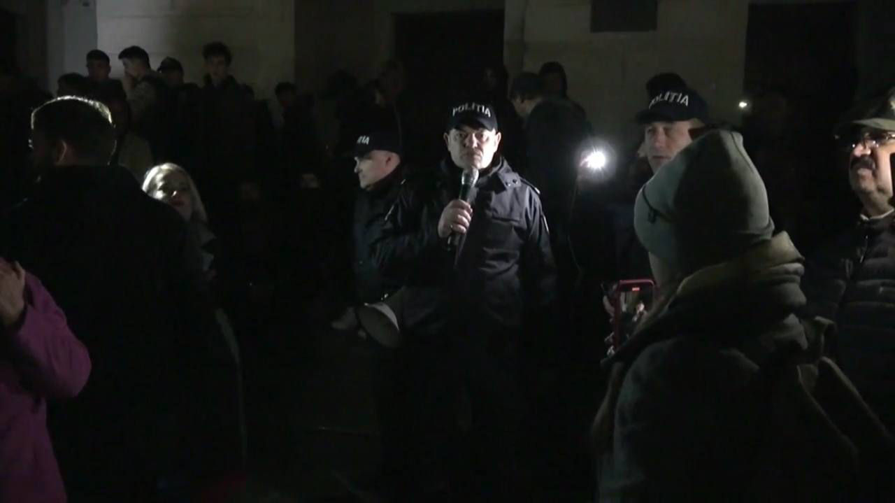 В Кишиневе в очередной раз проходит протест партии "Шор".